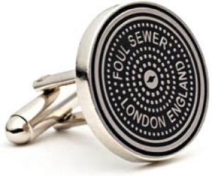 Manhole Cover Cufflinks