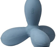 Michael Graves Blue Rubber Jack Dog Toy