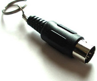 MIDI Plug Keychain