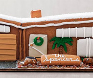 Modern Gingerbread House
