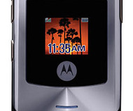 Motorola RAZR V3i with iTunes