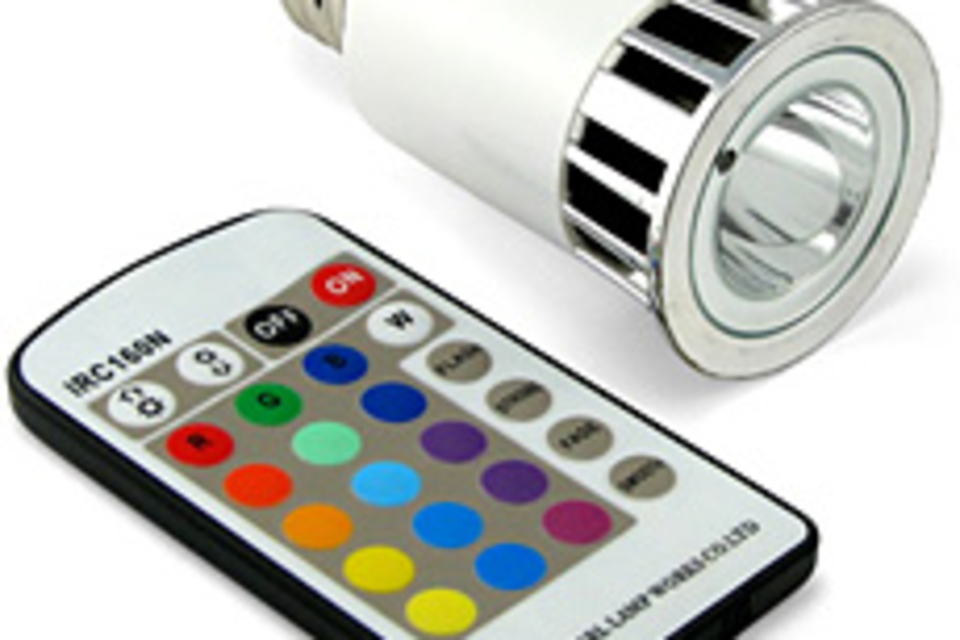 Multi-color LED Lightbulb Multi-color LED Lightbulb