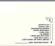 Multiple Choice Greeting Cards