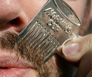 Mustache Comb Necklace