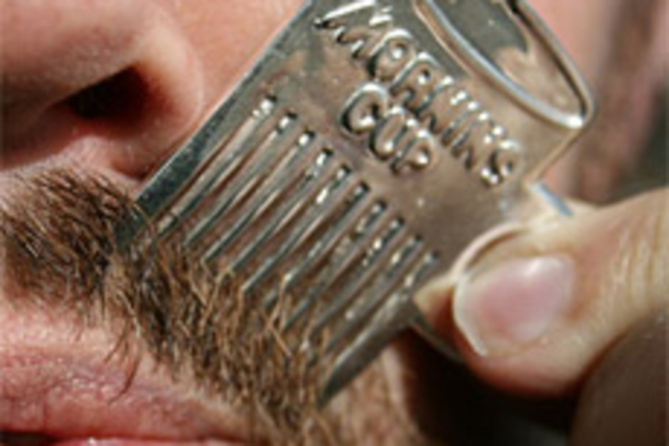 Mustache Comb Necklace Mustache Comb Necklace