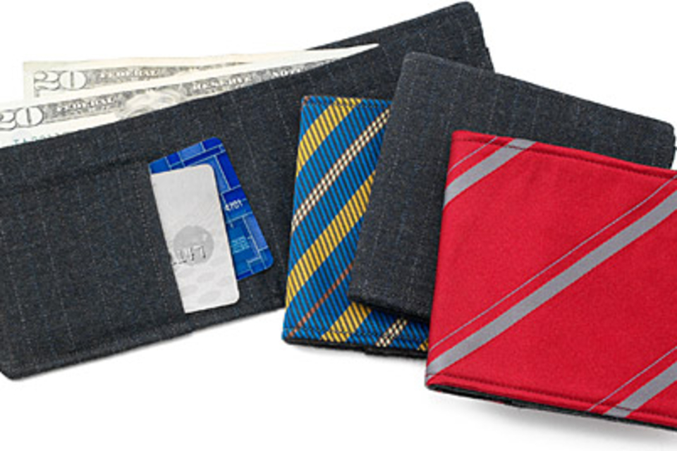 Recycled Necktie & Suit Wallet Recycled Necktie & Suit Wallet