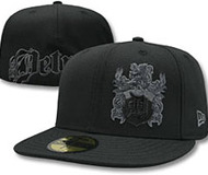 New Era English Black Cap