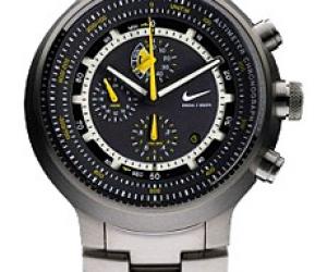 Nike Lance Armstrong Alti Chrono TI Watch