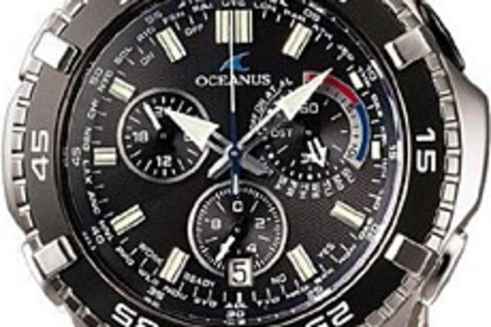 Oceanus 5-Motor Solar Atomic Chronograph Oceanus 5-Motor Solar Atomic Chronograph