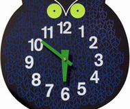 Omar the Owl Clock