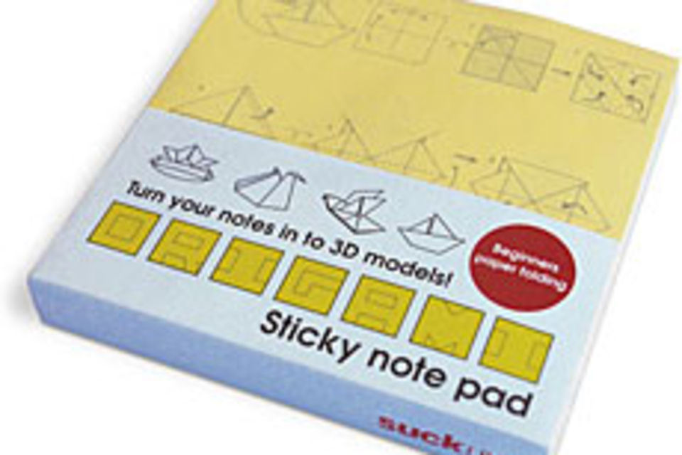 Origami Sticky Notes Origami Sticky Notes