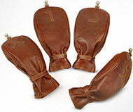 Pellevera Leather Head Covers
