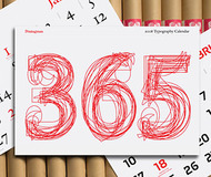 Pentagram 2008 Typography Calendar