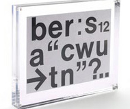 Perplex Lucite Picture Frame