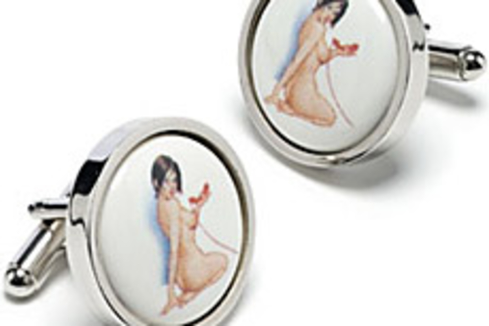 Pin-up Girl Cufflinks Pin-up Girl Cufflinks