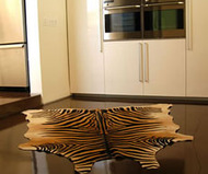 Brown Zebra Rug