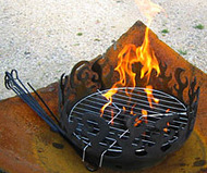 Pot-de-Feu Portable Grill