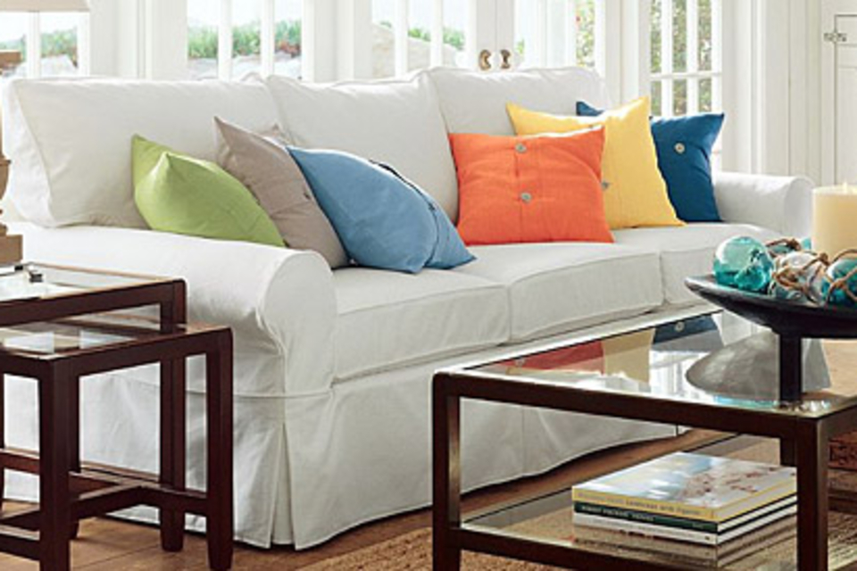 Pottery Barn PB Basic Grand Sofa Pottery Barn PB Basic Grand Sofa