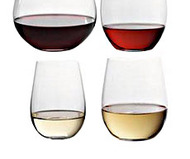 Riedel O Stemless Wine Glasses