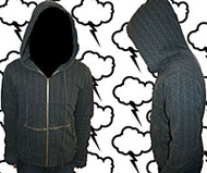 Rockett Grey Pattern Hoodie