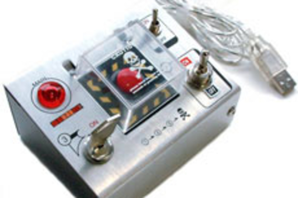 Self-destruct Button USB Hub Self-destruct Button USB Hub