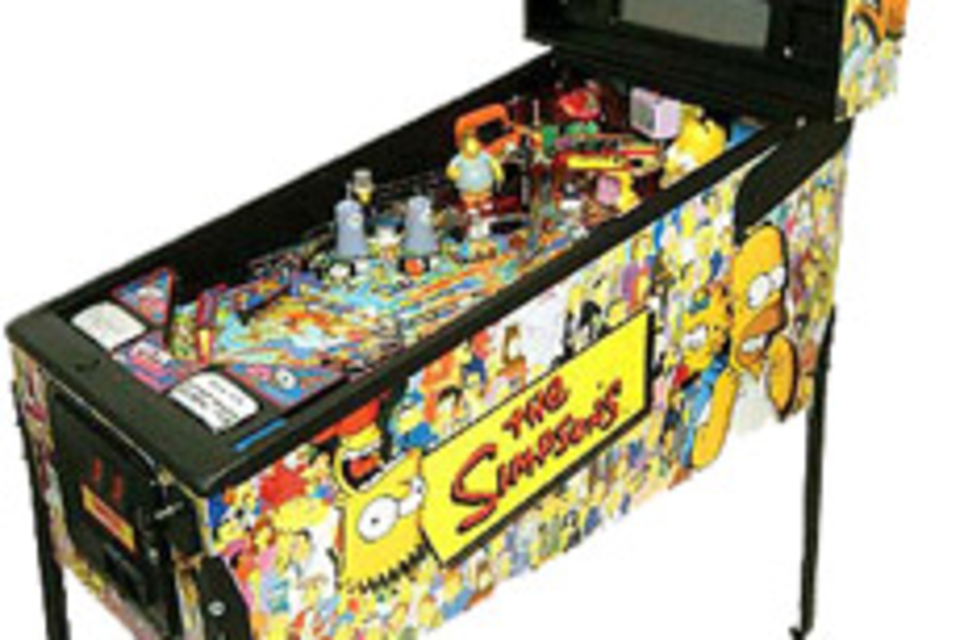 The Simpsons Pinball Party Machine The Simpsons Pinball Party Machine