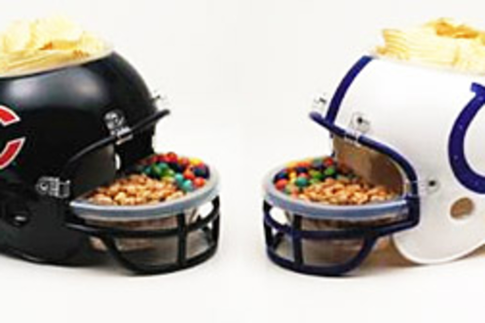 Bears vs. Colts Snack Helmets Bears vs. Colts Snack Helmets