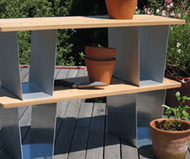 Squat Outdoor Bench