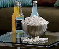 Stainless Steel Popcorn Bowls