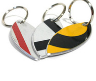 Street Sign Keychain