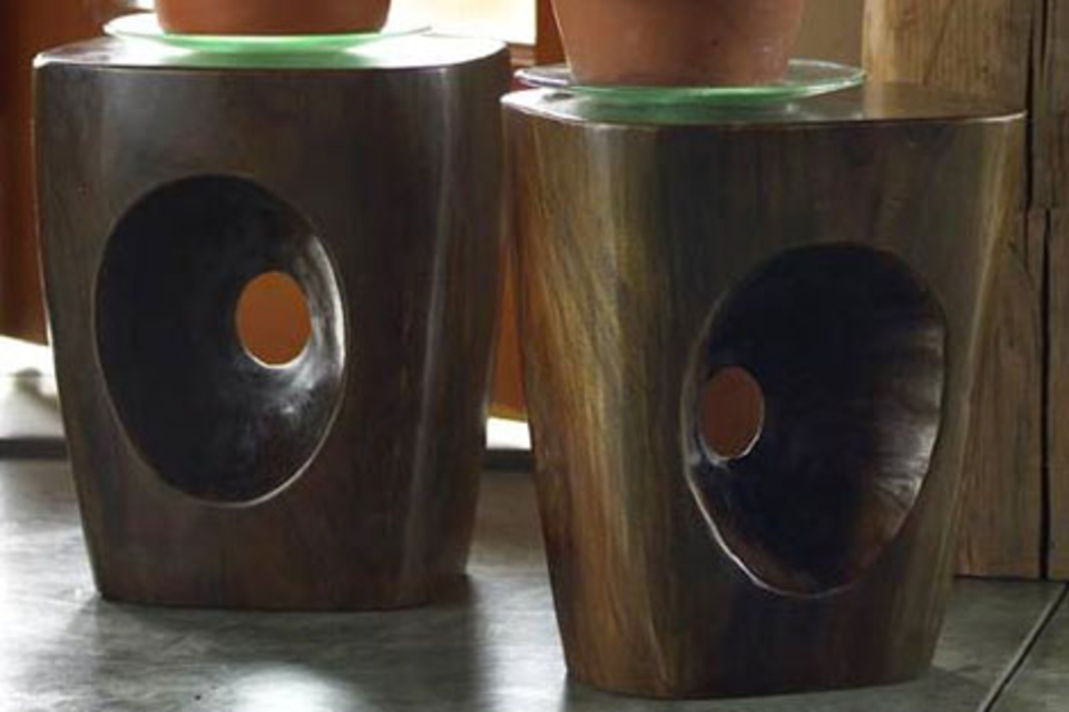 Teak Keyhole Table Teak Keyhole Table