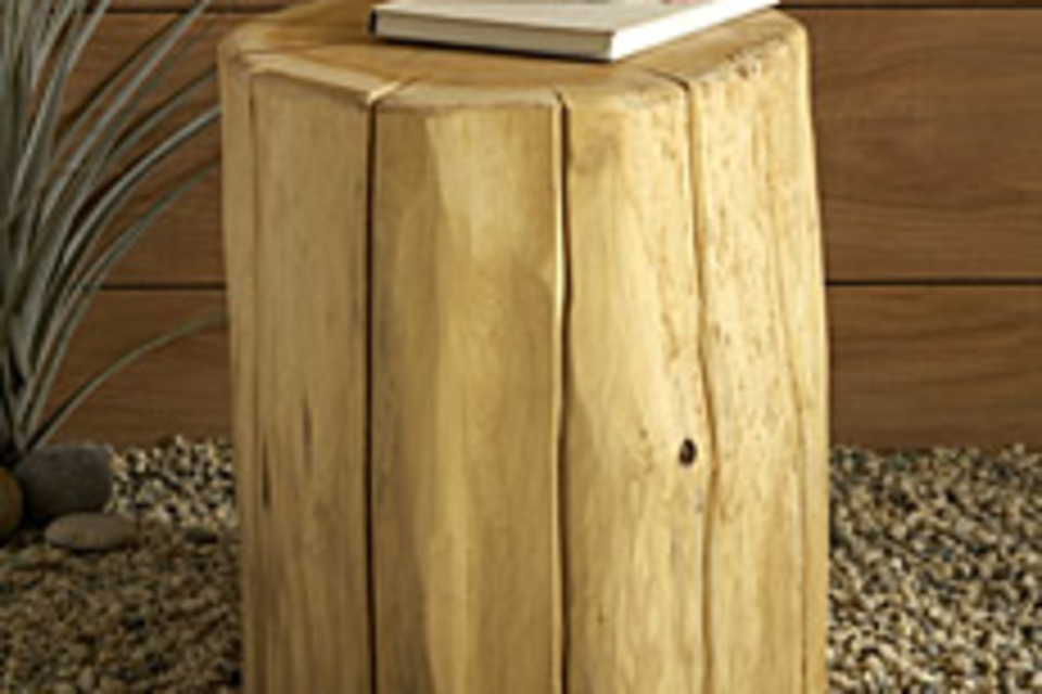 Natural Tree-Stump Side Table Natural Tree-Stump Side Table