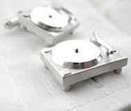 DJ Turntable Cufflinks