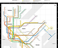 New York City Subway Diagram 2008