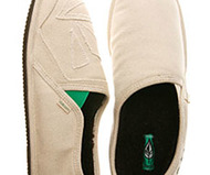 Volcom Verde Canvas Slippers