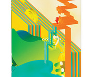 Waterfall Graphic Print