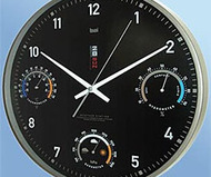 8-in-1 Weather Station Wall Clock