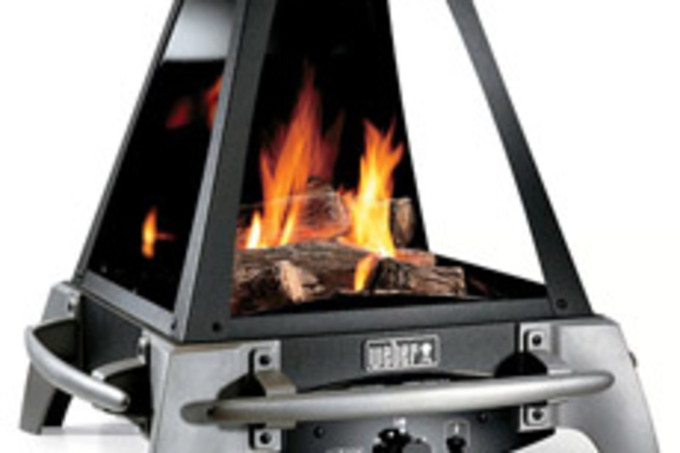 Weber Flame Gas Outdoor Fireplace Weber Flame Gas Outdoor Fireplace