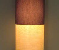 Wood Veneer Pendant Light