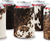 Cowhide Koozies 