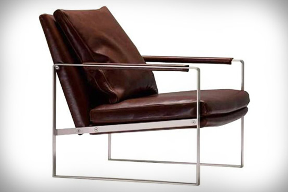 Leman Stainless Steel Lounge Chair Leman Stainless Steel Lounge Chair