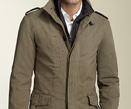 Armani Slim Fit Herringbone Jacket