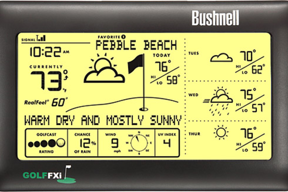 Bushnell Golf FXi Weather Forecaster Bushnell Golf FXi Weather Forecaster