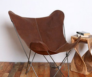 Leather Butterfly Chair
