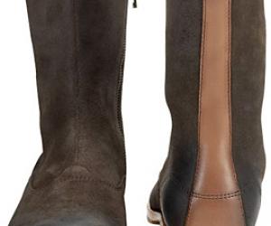 Fossil Dean Zipper Boots