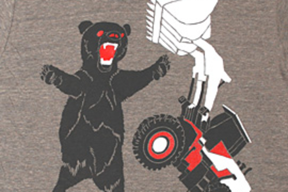 Bear vs. Tractor T-Shirt Bear vs. Tractor T-Shirt