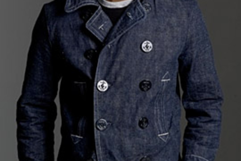 Mister Freedom Denim Peacoat Mister Freedom Denim Peacoat