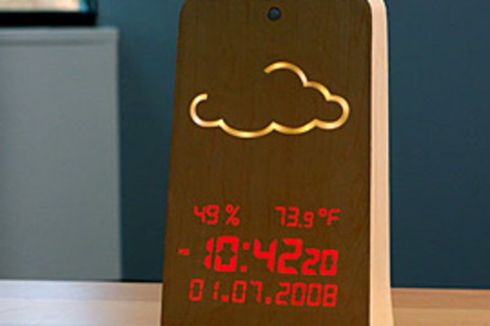 WoodStation Weather Display WoodStation Weather Display