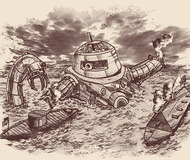Battle of the Ironclads T-Shirt