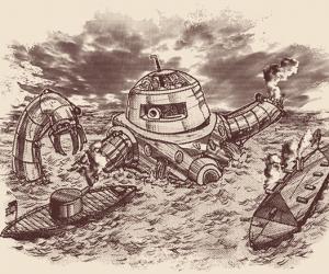 Battle of the Ironclads T-Shirt